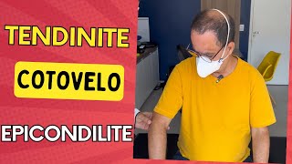 EPICONDILITE NO COTOVELO  TENDINITE tendinite epicondilite [upl. by Cypro]