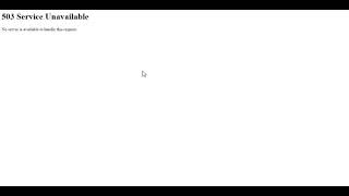 ROBLOX 503 SERVICE UNAVAILABLE ROBLOX CRASHED 2021 [upl. by Queen]