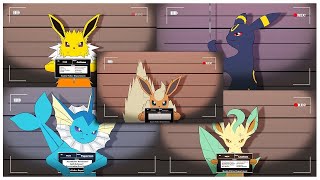 Eeveeluciones en interrogatorio doblaje español lat [upl. by Yaeger]