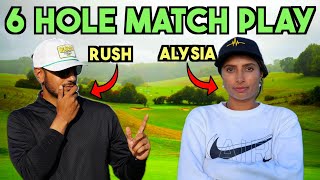 WHO WINS OUR FIRST EVER GOLF VIDEO EPIC FINISH Match Day 001 [upl. by Nilyarg]