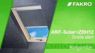 Installatiehandleiding  ARF Solar  ZRH12 snelstart [upl. by Merla]