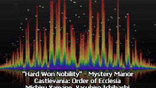 Hard Won Nobility  Noble Musical Variation  Mystery Manor  Castlevania Order of Ecclesia [upl. by Whitelaw]