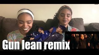 Russ Gun lean remix REACTION [upl. by Malkah]