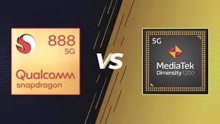 Qualcomm Snapdragon 888 vs MediaTek Dimensity 1200  Dimensity 1200 vs Snapdragon 888  SD 888 [upl. by Jarlathus]