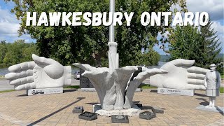 🌆🌳🏞️Road Trip Hawkesbury Ontario Downtown Tour Shopping and Dining Explore the Bilingual Beauty [upl. by Tenneb]