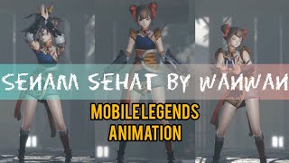 MOBILE LEGENDS ANIMATION  WANWAN JOGET [upl. by Gauntlett]