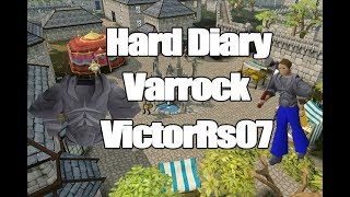 Hard Varrock Diary en Español  VictorRs07 [upl. by Aibsel588]