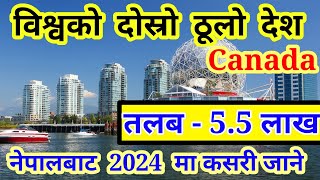 how to apply canada working visa from nepal  Canada Working Visa from Nepal 2024  Canada work visa [upl. by Richela]