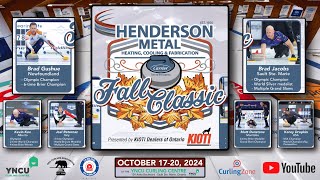 Brad Gushue vs Mike McEwen  QUARTERS  Henderson Metal Fall Classic B [upl. by Dougherty373]