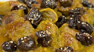 RECETTE SIMPLIFIÉE DU TAJINE D’AGNEAU AUX PRUNEAUX 🥘 Deli Cuisine [upl. by Perpetua160]