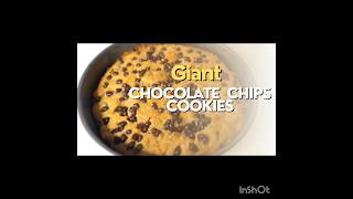 GIANT CHOCOLATE CHIPS COOKIES [upl. by Leonhard]