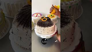 hermoso decorado de torta con oreo molido [upl. by Notled]