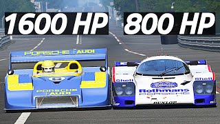 Can The Most POWERFUL Racing Car Beat An 80s GROUP C [upl. by Figueroa202]