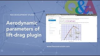 ROS QampA 059  Aerodynamic parameters of liftdrag plugin [upl. by Latsirhc104]