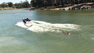 Waterski racing Arkham asylum  Robinvale 80 [upl. by Sileray]