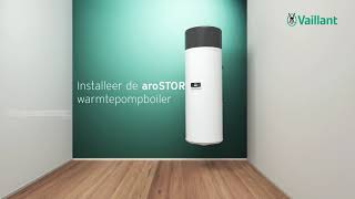 aroSTOR  de warmtepomp voor sanitair warm water 150 liter [upl. by Denby]