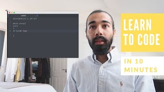 basics of CODING in 10 minutes [upl. by Tnattirb139]