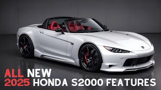 Honda Secrets Revealed The New 2025 S2000 Is More Powerful Than the BMW Z4 [upl. by Anitsirhk]