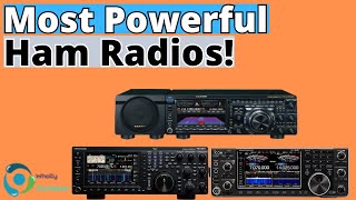 The Most Powerful Ham Radios In 2024 TOP 3 [upl. by Adama]