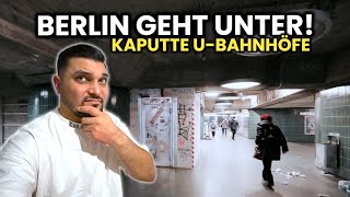 Berliner UBahnhöfe zerfallen 😱🔥 Deutsche Infrastruktur ist am Boden [upl. by Heidi503]