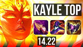 KAYLE vs URGOT TOP  NA Master  1422 [upl. by Llehcear869]