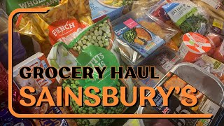 Sainsbury’s Grocery Haul  Weekly Food Shop  28th August 2024 [upl. by Akilam]