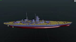 Naval Art Game Sovetsky Soyuz Build replay [upl. by Ahsinaj]