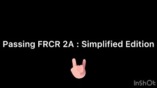 FRCR 2A  What to read and how to efficiently prepare [upl. by Meris]