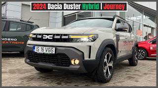 Dacia Duster 2024 Hybrid Journey Review Interior Exterior Details [upl. by Enelrihs]