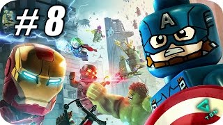 LEGO Marvel Vengadores  Gameplay Español  Capitulo 8  1080pHD [upl. by Enyaht269]