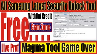 all samsung frp unlock latest security 2021 Free without credit  Magma Tool Game Over [upl. by Izabel911]