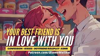 A Yandere Friends To Lovers Confession Kisses Period Comfort Sick Boyfriend Roleplay M4F ASMR [upl. by Clementia]