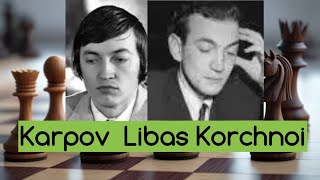 Partai Legend Karpov vs Korchnoi 1974 [upl. by Mitran]