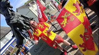 Owain Glyndwr Day Parade in Corwen 2024 [upl. by Studner]