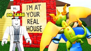 A CRAZY FAN Came to My House In Real Life Roblox [upl. by Jeanne]