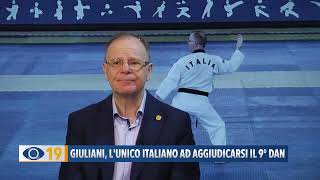 Giuliani lunico italiano ad aggiudicarsi il 9° DAN [upl. by Nilat]