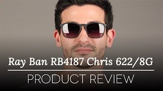 RayBan RB4187 Chris Sunglasses Review [upl. by Nazler]