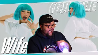 GIDLE Wife MV REACTION  SOYEON STAY THROWING IT BACK 🧎🏽‍♂️ [upl. by Kevon]