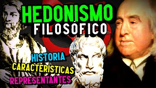 HEDONISMO FILOSÓFICO Historia características representantes [upl. by Anaiad]