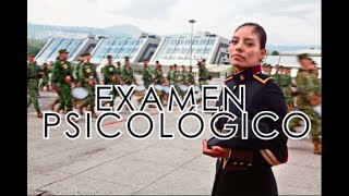 EXAMEN PSICOLÓGICO 💂🏻⚓MILITARNAVAL 20222024  UNIVERSIDAD NAVALMILITAR  GUARDIA NACIONAL [upl. by Wendi458]