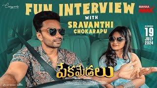 Vinoth Kishan Fun Interview with Sravanthi  Pekamedalu  Anoosha  Rakesh Varre  Mahaa Max [upl. by Eelik]