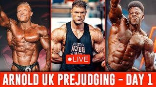 LIVE 🔴 Arnold Classic UK PREJUDGING 2024 Classic Physique  Watchalong [upl. by Hindorff754]