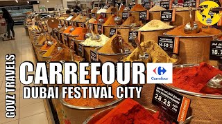 CARREFOUR Dubai Festival City  Dubai  UAE  Festival City  4K [upl. by Nikola]