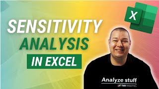 Excel Financial Modeling  Forecast Sensitivity Analysis Tutorial [upl. by Colly626]