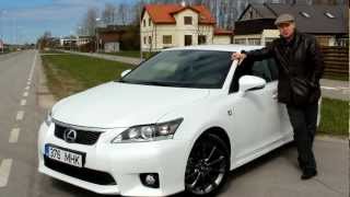 Lexus CT200h FSport proovisõit [upl. by Albright]