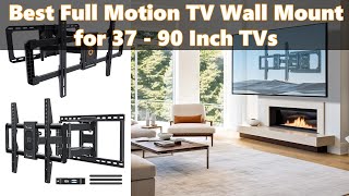 Top 5 Best Full Motion TV Wall Mount for 55 Inch 65 Inch 75 Inch amp 85 Inch TVs 2024 [upl. by Machute]