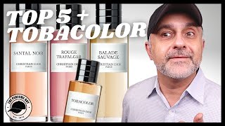 TOP 5 MAISON CHRISTIAN DIOR FRAGRANCES  NEW DIOR TOBACOLOR ANTICIPATION [upl. by Irafat]