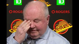 PART 2  Emotional Bruce Boudreau LAST Canucks POSTGAME [upl. by Ynner]