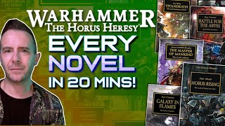 EVERY HORUS HERESY NOVEL REVIEWED in about 20 minutes [upl. by Sairacaz]