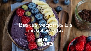 Beste vegane Eiscreme mit geheimer Zutat  Nicecream Glace ohne weissen Zucker [upl. by Hanoy]